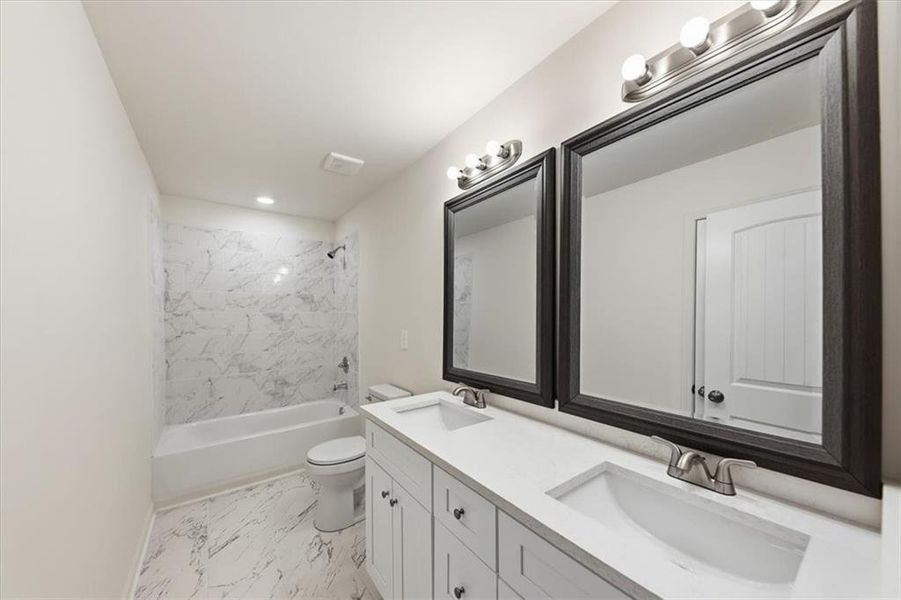 Furnished interior view inside a new home in , Carrollton (Image 10).