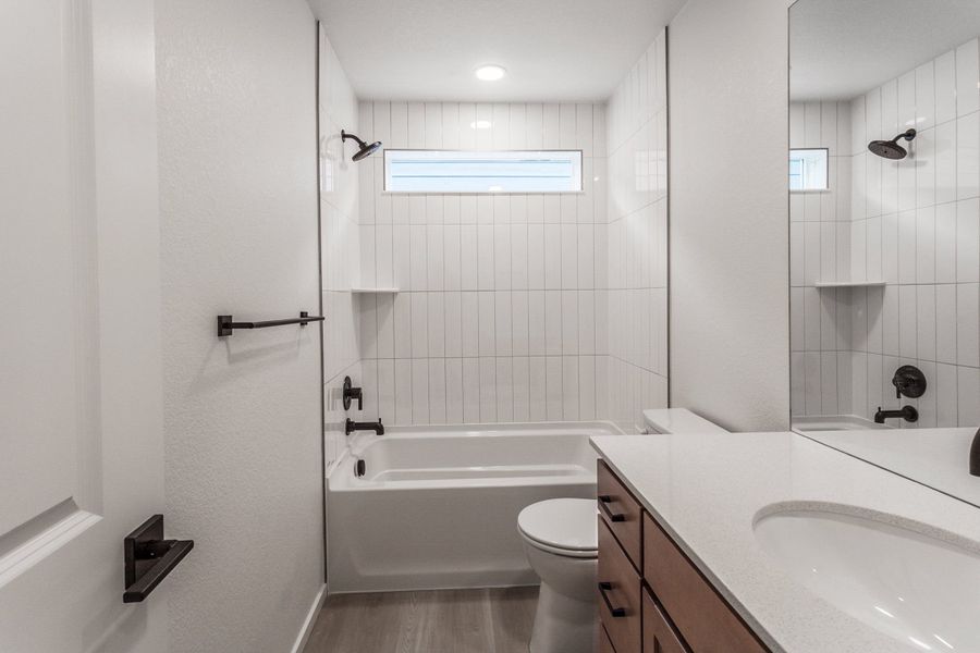 Representative furnished interior of a home built from the Sage by Hartford Homes in Bloom, Fort Collins (Image 35).