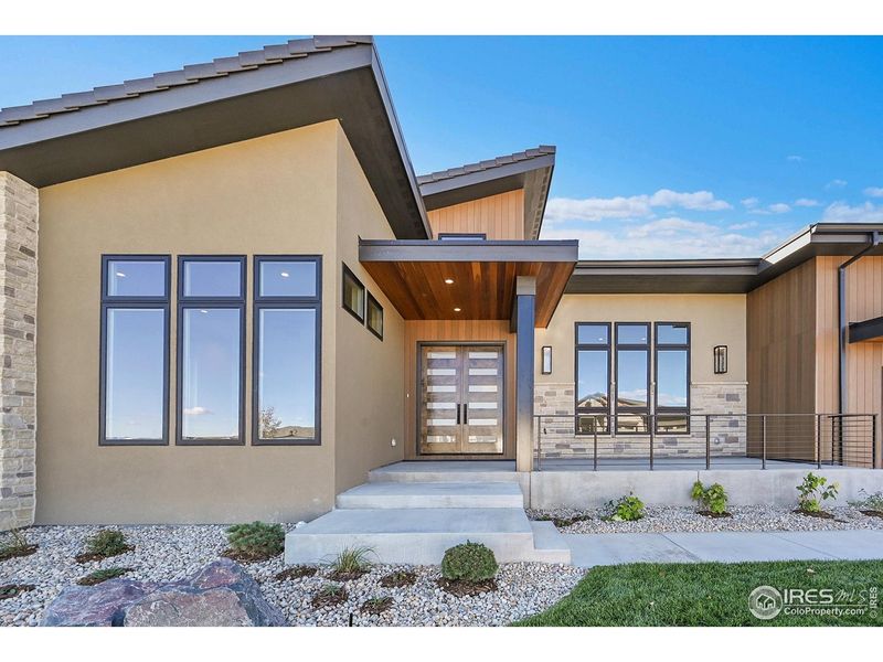 Exterior details and patio area of a home in , Berthoud (Image 24).