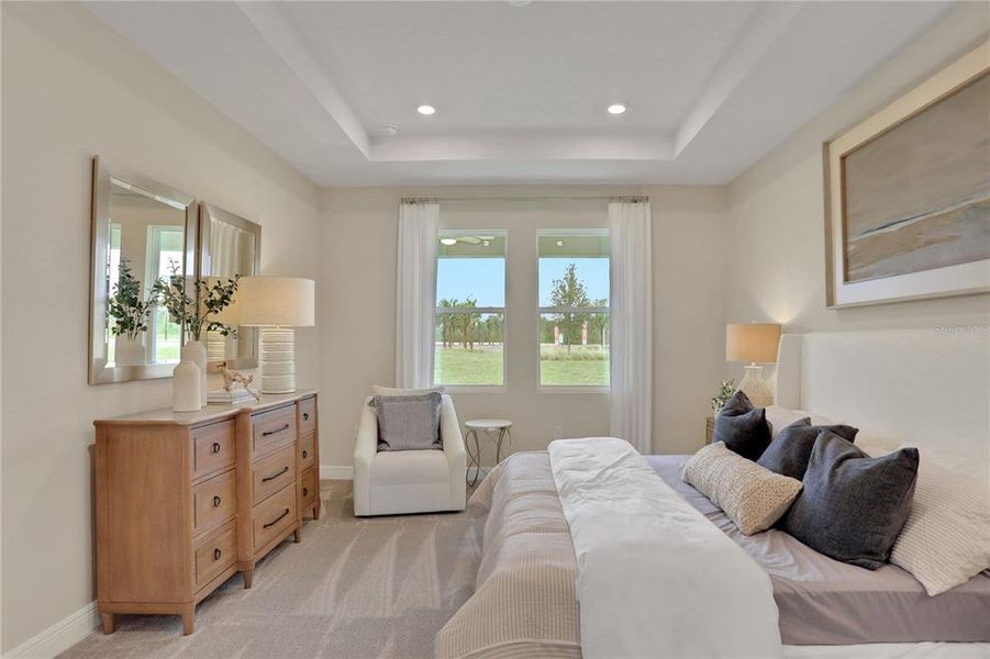 Furnished interior view inside a new home in Angeline, Land O' Lakes (Image 4).