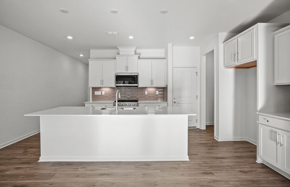 Furnished interior view inside a new home in Galloway Towns, Charlotte (Image 13). Furnished interior view inside a new home in Galloway Towns, Charlotte (Image 13).