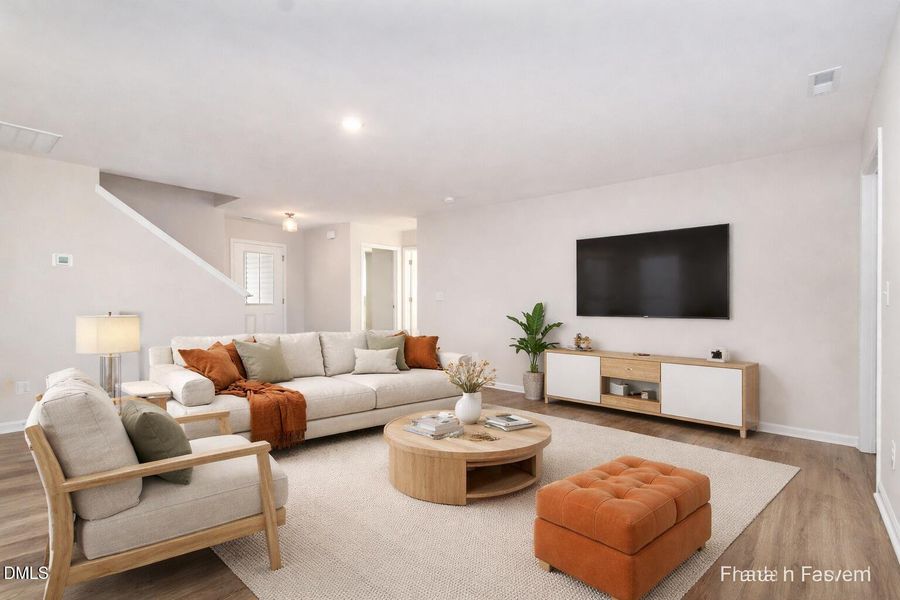 Cozy modern living room design