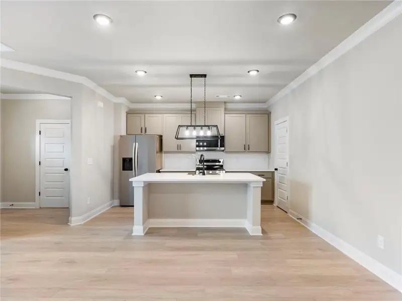 Furnished interior view inside a new home in Apalachee Overlook, Winder (Image 4).