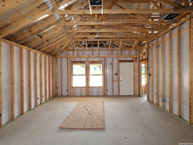In-progress construction of a new home in Agave, San Antonio, TX (Image 33).