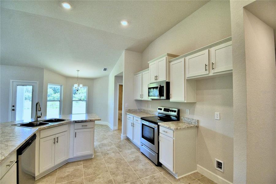 Furnished interior view inside a new home in , Lake Wales (Image 10).