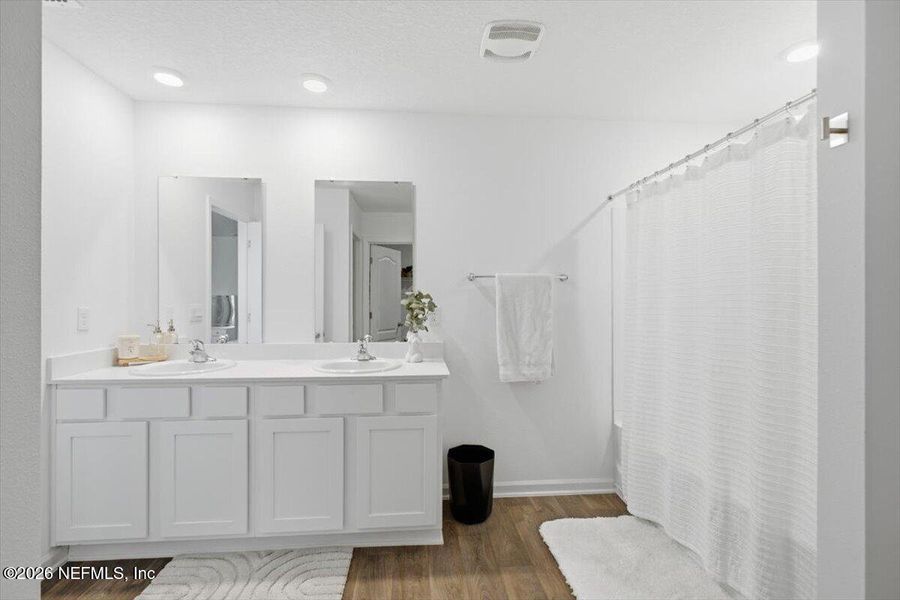 Furnished interior view inside a new home in Ravenswood Village, St. Augustine (Image 11). Furnished interior view inside a new home in Ravenswood Village, St. Augustine (Image 11).