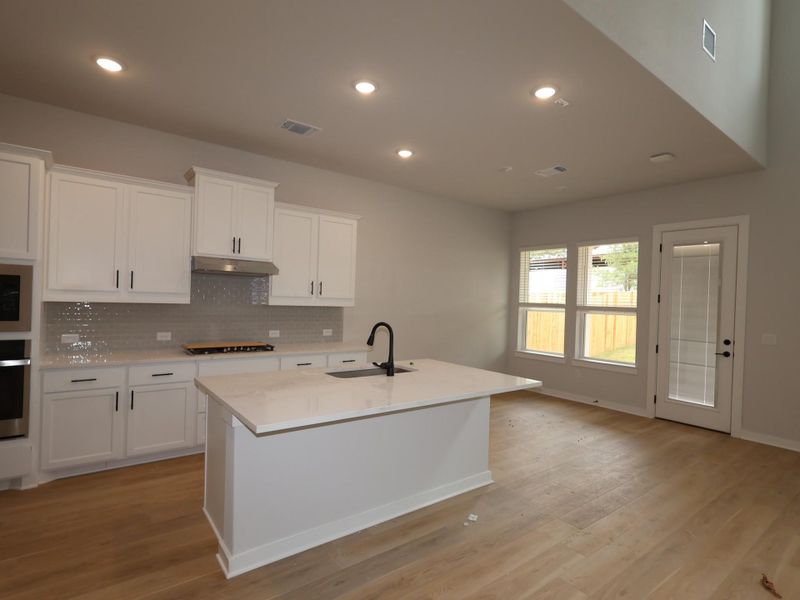 Furnished interior view inside a new home in Edgewood, Leander (Image 18).