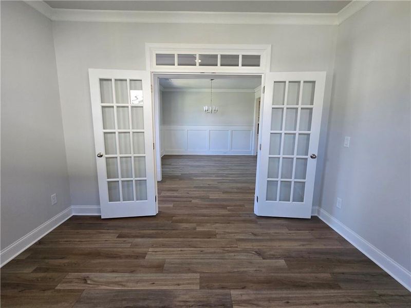 Spacious, unfurnished interior of a new home in Enclave at Logan Point, Loganville (Image 32).