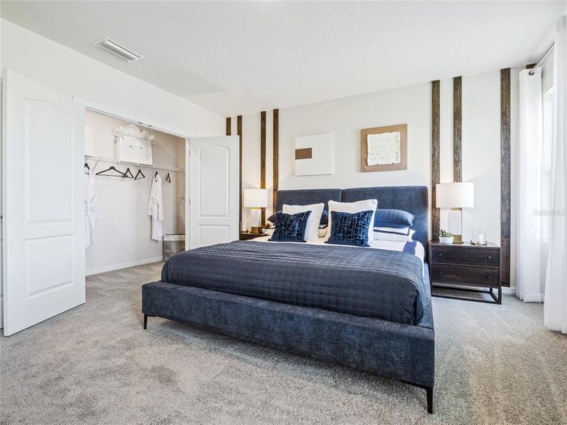 Furnished interior view inside a new home in Rivers Edge, Edgewater (Image 11).