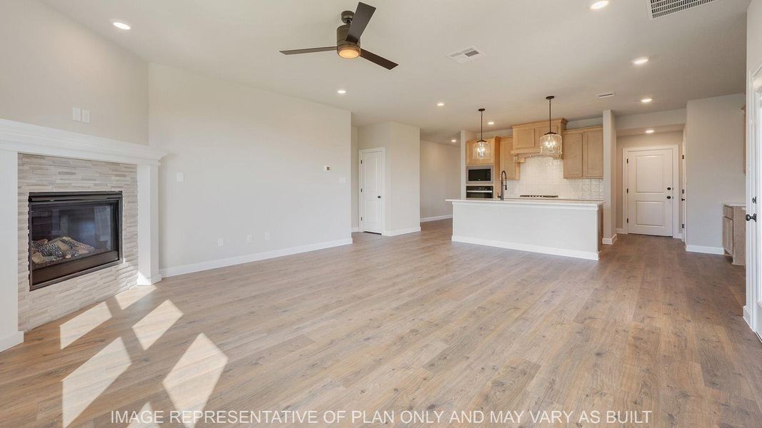 Representative unfurnished interior of a home built from the Norwood by D.R. Horton in Wellborn Settlement, College Station (Image 22). Representative unfurnished interior of a home built from the Norwood by D.R. Horton in Wellborn Settlement, College Station (Image 22).