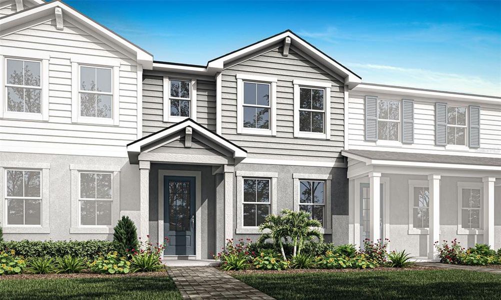 Architect's Rendering - Low Country Elevation