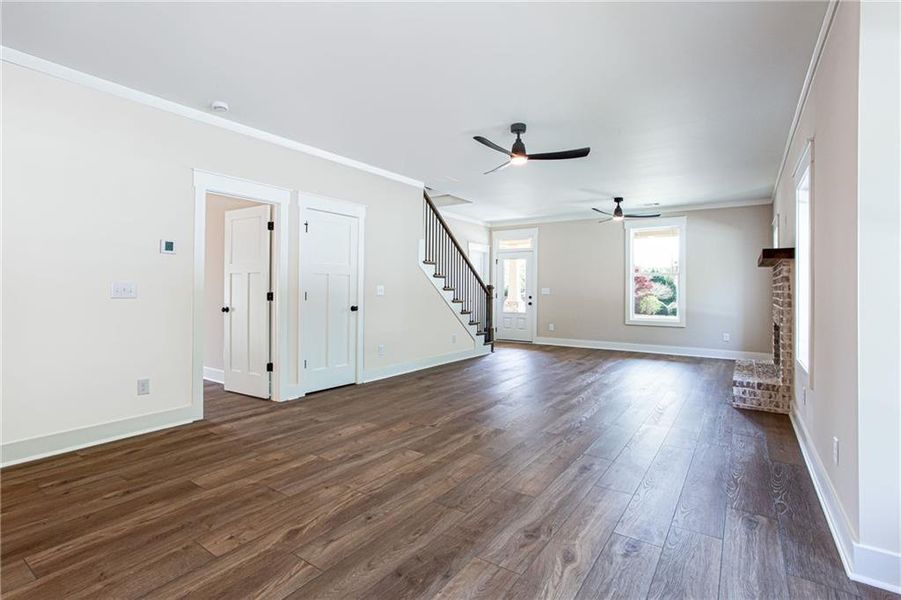 Spacious, unfurnished interior of a new home in , Grayson (Image 17).