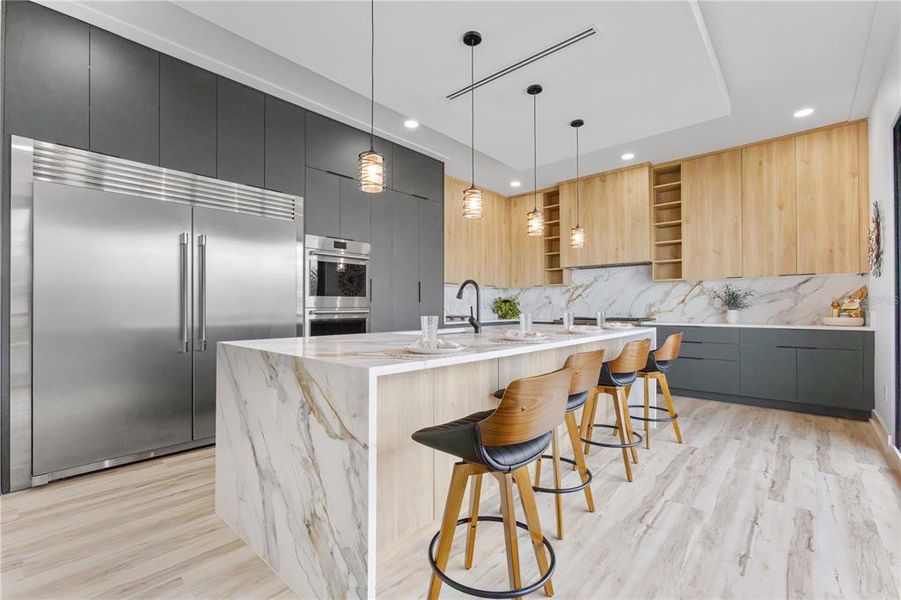 Furnished interior view inside a new home in , St. Petersburg (Image 47).