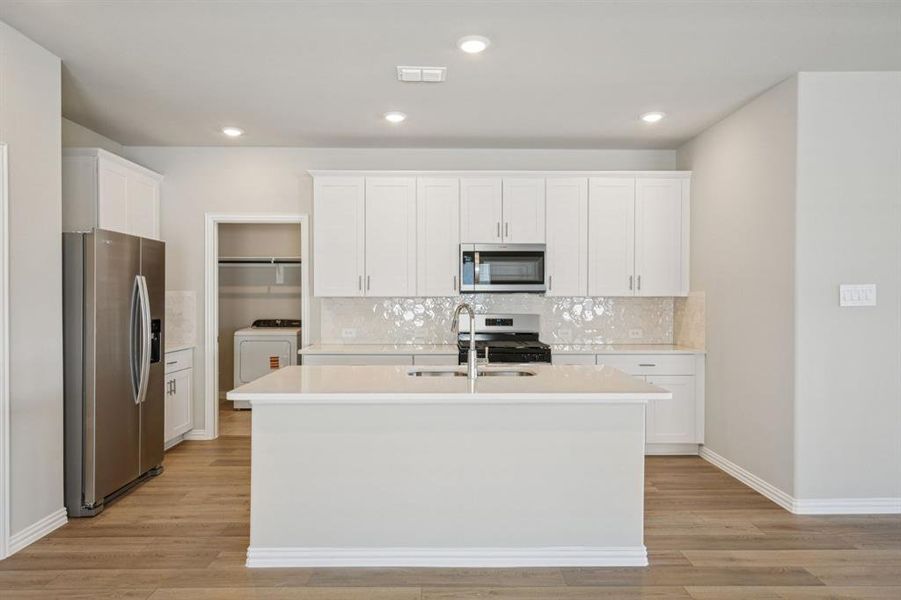 Photo is not of the actual home, but is an inspirational photo of builder’s model home and may depict options, furnishings, and/or decorator features that are not included.