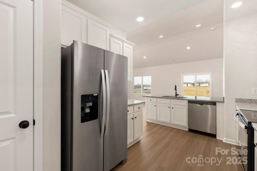 Furnished interior view inside a new home in , Winston-Salem (Image 5).
