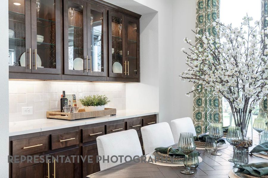 Furnished interior view inside a new home in Wolf Ranch: 51ft. lots, Georgetown (Image 4).