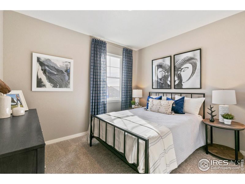Furnished interior view inside a new home in Westgate, Greeley (Image 20).