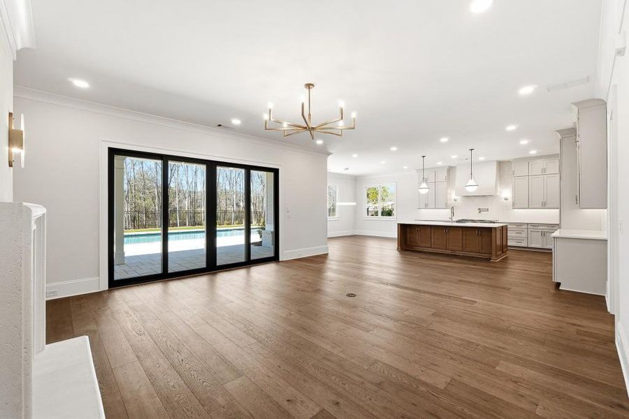 Spacious, unfurnished interior of a new home in , Marietta (Image 20).