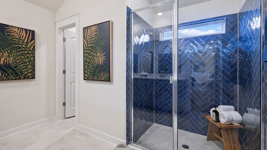 Representative furnished interior of a home built from the Meridian by Brightland Homes in Churchill, Anna (Image 13).