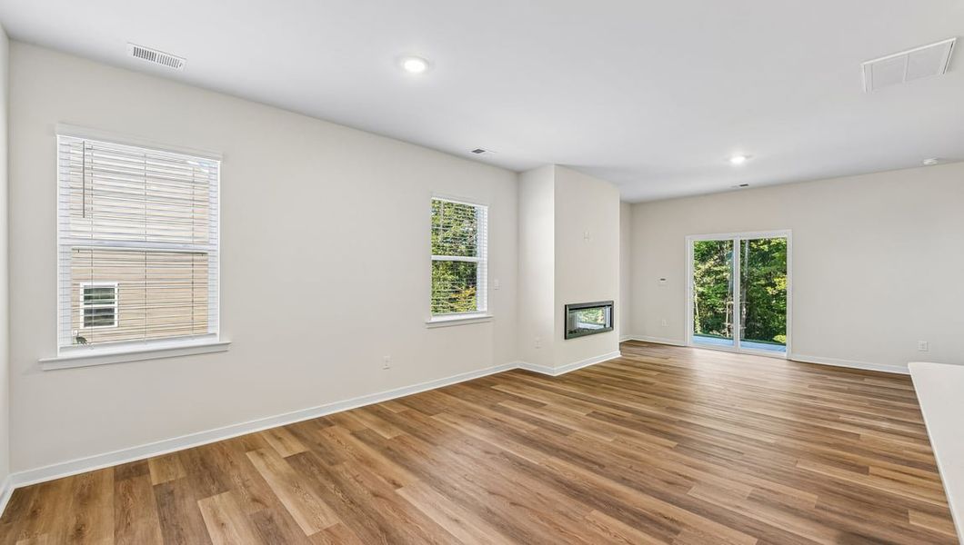 Spacious, unfurnished interior of a new home in The Falls at Newton, Newton (Image 9).