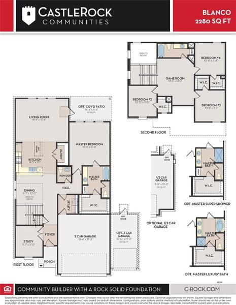 2280 Blanco Floor Plan 2280 Blanco Floor Plan