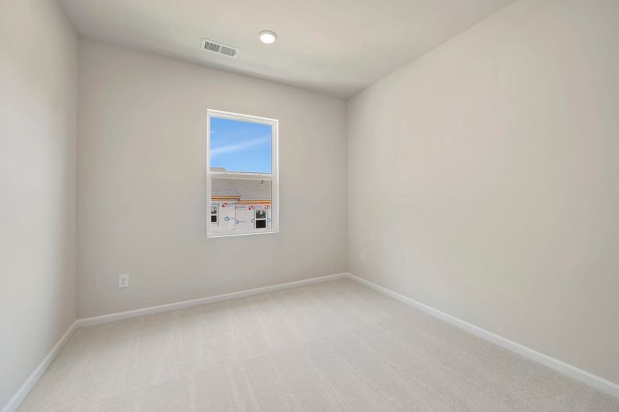 Spacious, unfurnished interior of a new home in Amplitude, Charlotte (Image 25). Spacious, unfurnished interior of a new home in Amplitude, Charlotte (Image 25).