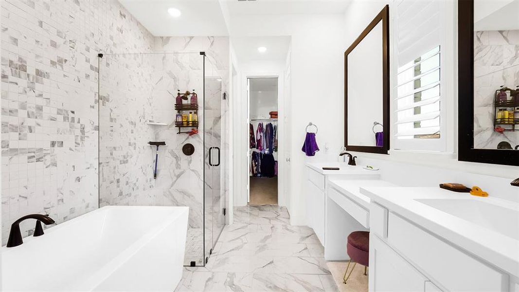 Furnished interior view inside a new home in Bel Air Village, Sherman (Image 17).