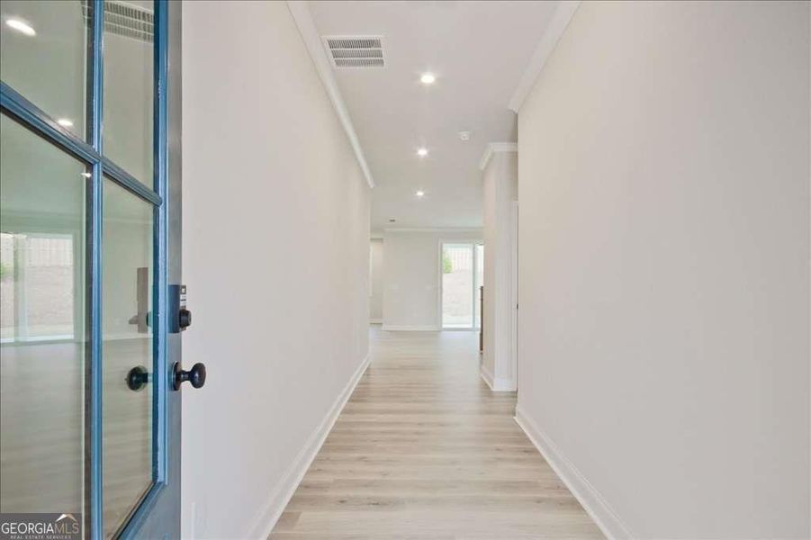 Spacious, unfurnished interior of a new home in The Paddocks at Doc Hughes, Buford (Image 36).