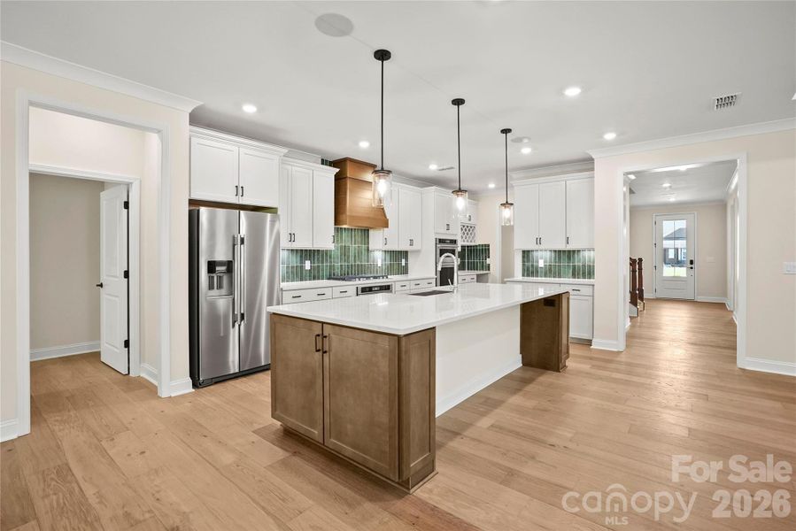Furnished interior view inside a new home in Carolina Riverside, Belmont (Image 11).
