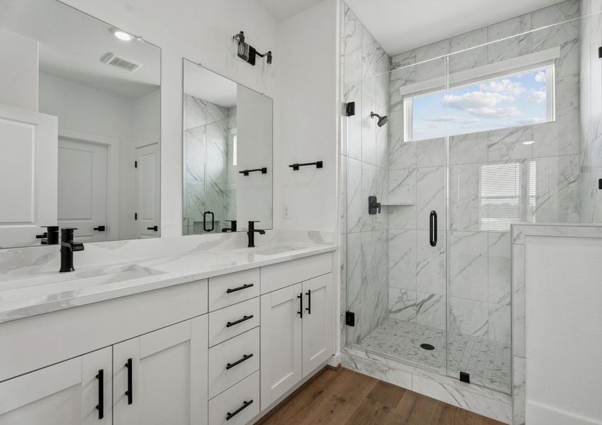 You will love the incredible primary bath. You will love the incredible primary bath.