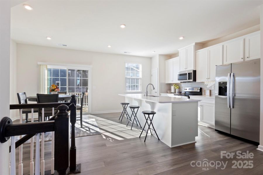 Furnished interior view inside a new home in , Gastonia (Image 3).