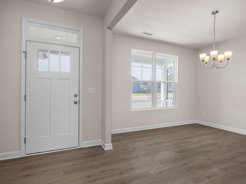 Spacious, unfurnished interior of a new home in Wellers Knoll, Lillington (Image 10).