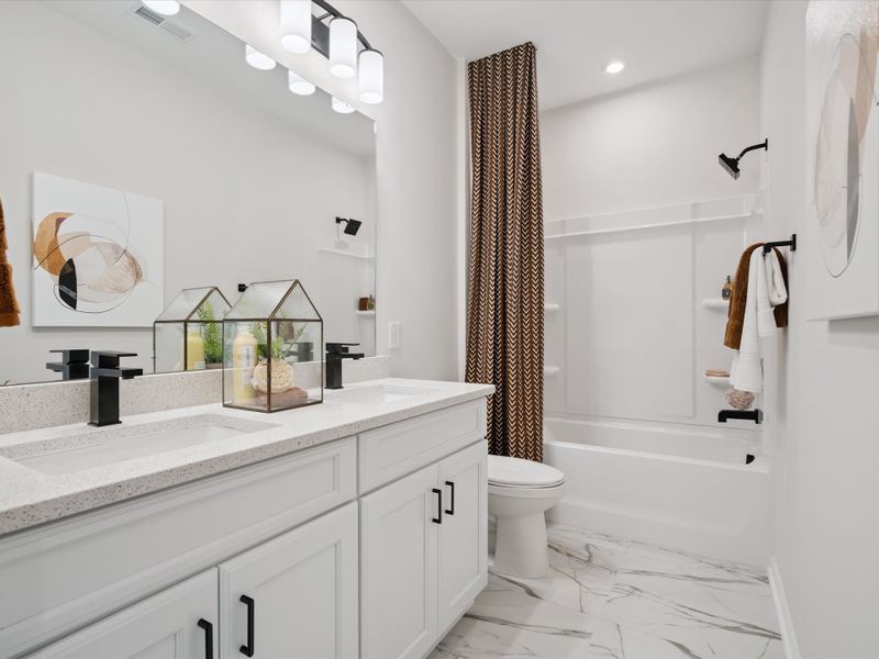 Furnished interior view inside a new home in Millstone, Cramerton (Image 18).