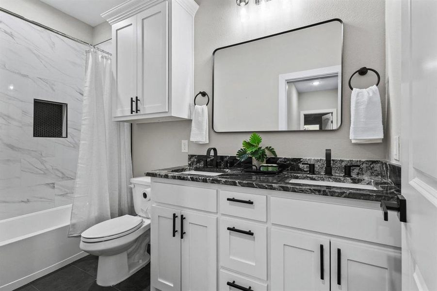 Furnished interior view inside a new home in , Blossom (Image 13).