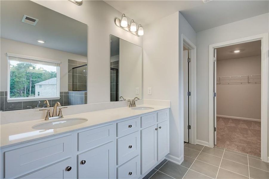 Furnished interior view inside a new home in Trinity Park, McDonough (Image 9).