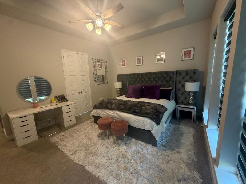 Furnished interior view inside a new home in Legacy Prairie at Katy Court, Katy (Image 13).