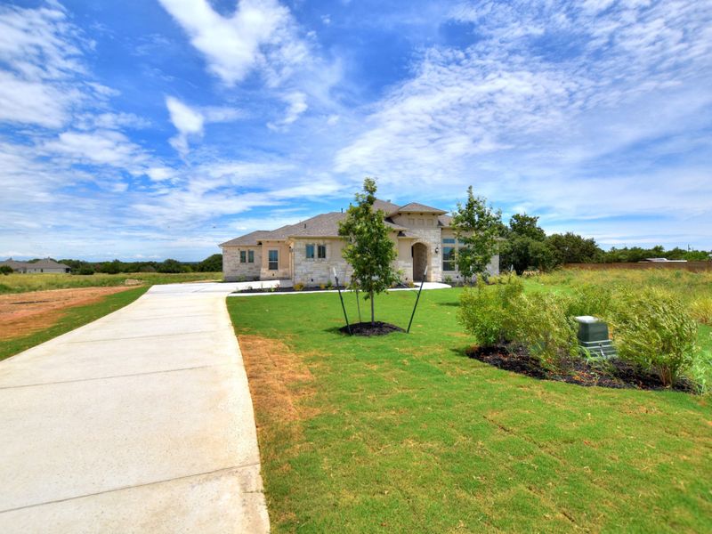 Image 269 representing the Siena III by Giddens Homes in Clearwater Ranch, Liberty Hill, TX.