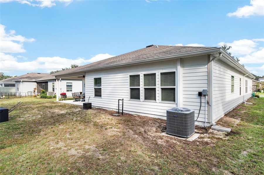 Exterior details and patio area of a home in Finley Woods, Gainesville (Image 37). Exterior details and patio area of a home in Finley Woods, Gainesville (Image 37).