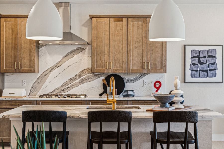 Representative furnished interior of a home built from the Maroon Bells by Taylor Morrison in Sugar Creek City Collection, Loveland (Image 9).