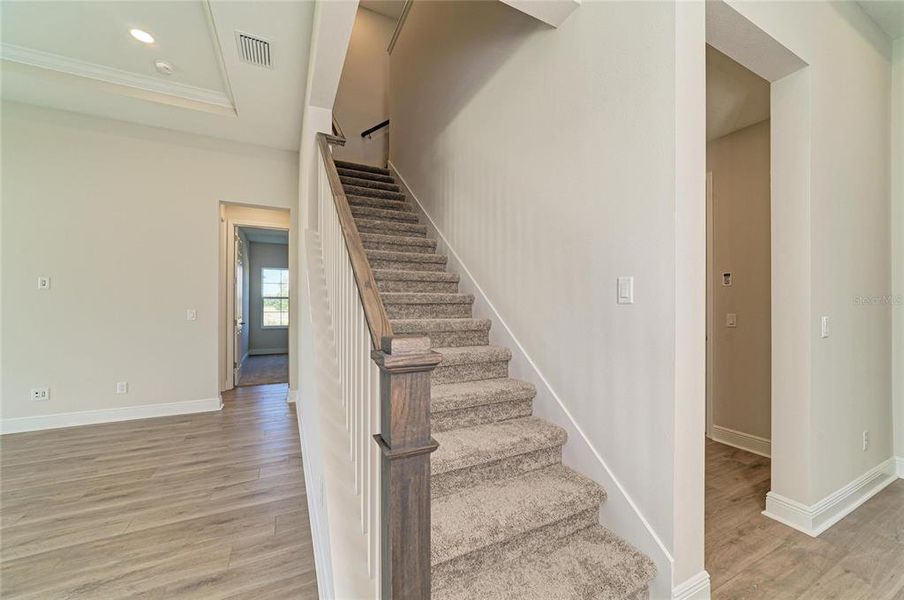 Spacious, unfurnished interior of a new home in Pasadena Woods, Wesley Chapel (Image 41).