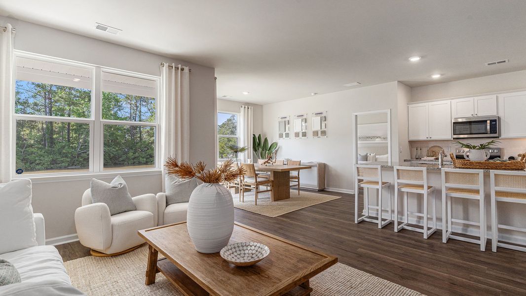 Furnished interior view inside a new home in Magnolia Farms, Florence (Image 7).