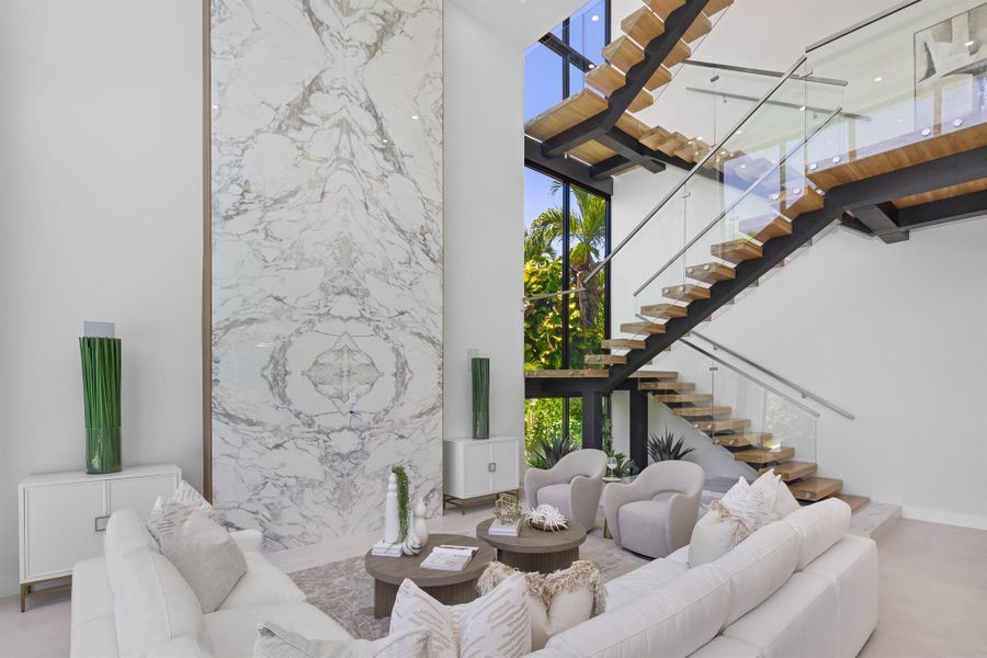 Furnished interior view inside a new home in , Boca Raton (Image 13). Furnished interior view inside a new home in , Boca Raton (Image 13).