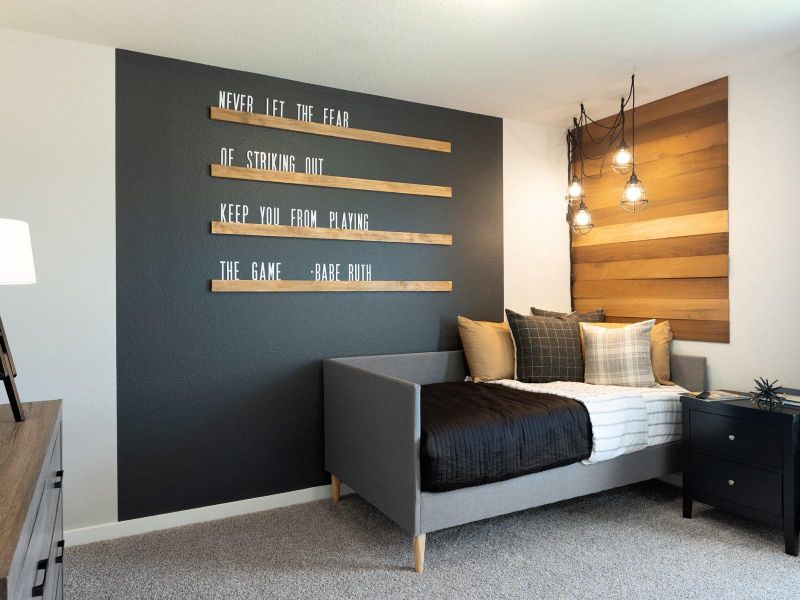 Photo is not of the actual home, but is an inspirational photo of builder’s model home and may depict options, furnishings, and/or decorator features that are not included Photo is not of the actual home, but is an inspirational photo of builder’s model home and may depict options, furnishings, and/or decorator features that are not included