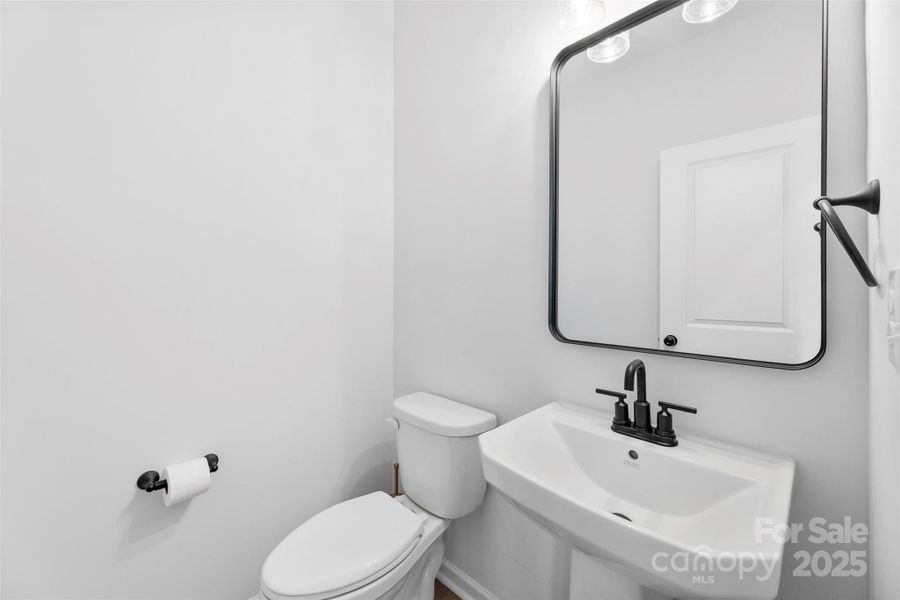 Furnished interior view inside a new home in Surrey Woods, Charlotte (Image 33).