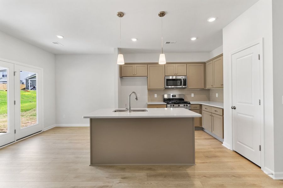 Furnished interior view inside a new home in Mayfair Village, Spartanburg (Image 7). Furnished interior view inside a new home in Mayfair Village, Spartanburg (Image 7).