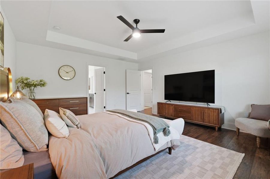 Furnished interior view inside a new home in , Woodstock (Image 19).