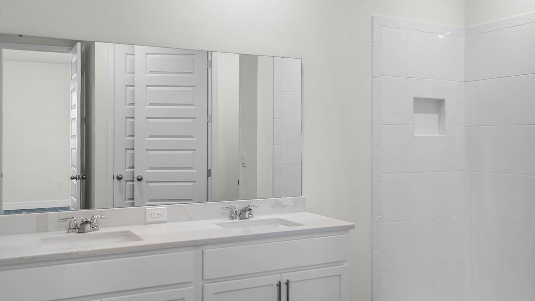 Furnished interior view inside a new home in Summerlin at Hawthorne Ranch, Lakeland (Image 7).