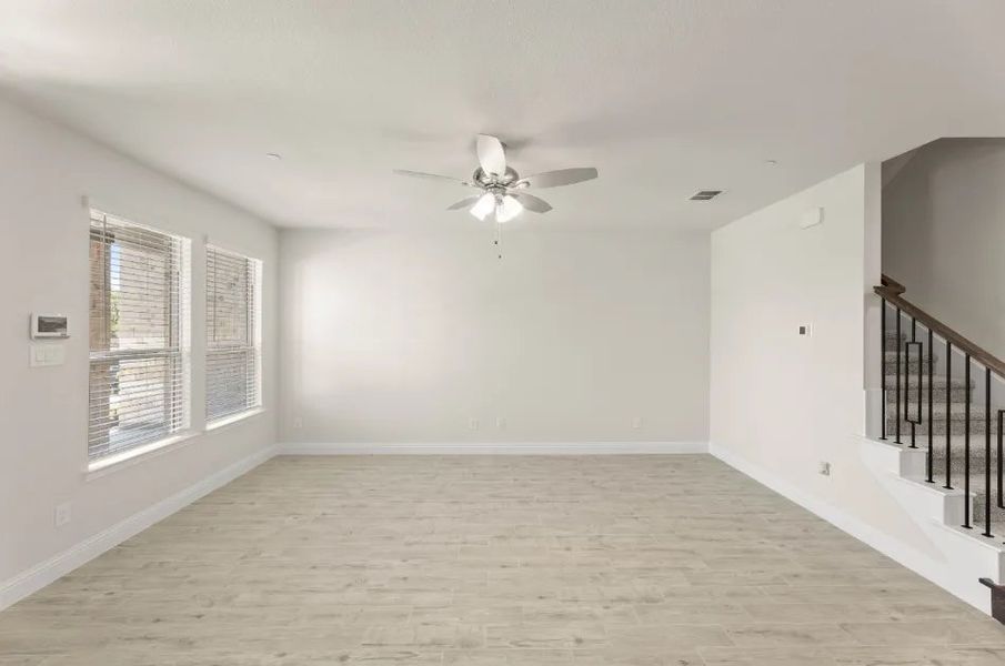 Front exterior of a new home in Timber Ridge, Corinth, TX, highlighting curb appeal (Image 8).