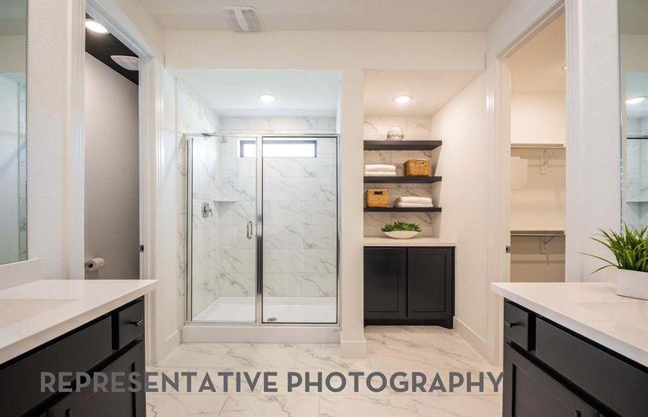 Furnished interior view inside a new home in Goodland, Midlothian (Image 15).