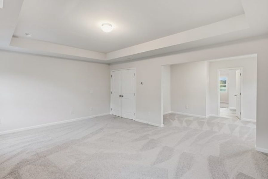 Representative unfurnished interior of a home built from the Clayton by Piedmont Residential in Hampton Ridge, Jefferson (Image 25).